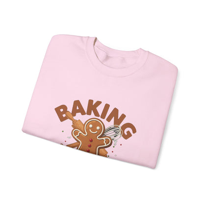 Baking Spirits Bright Sweatshirt, Christmas Baking Crewneck, Gift for Bakers
