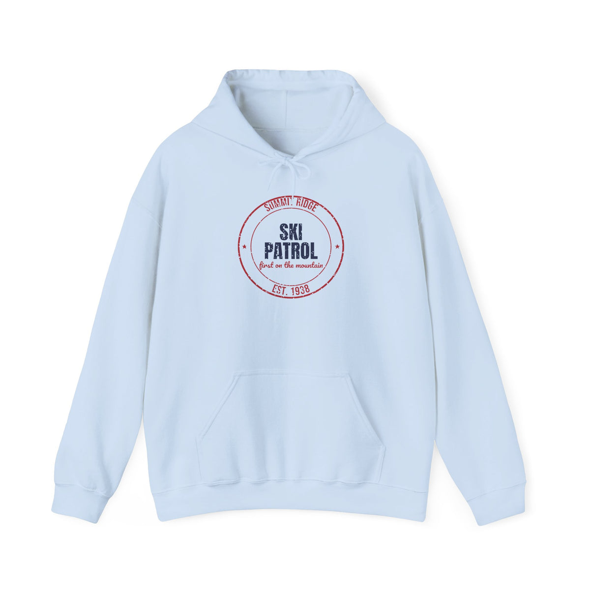 Summit Ridge Ski Patrol Est. 1938 Hoodie, Vintage Ski Hoodie