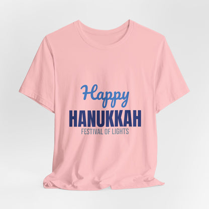 Happy Hanukkah Festival of Lights Shirt, Hanukkah T-Shirt, Hanukkah Gift