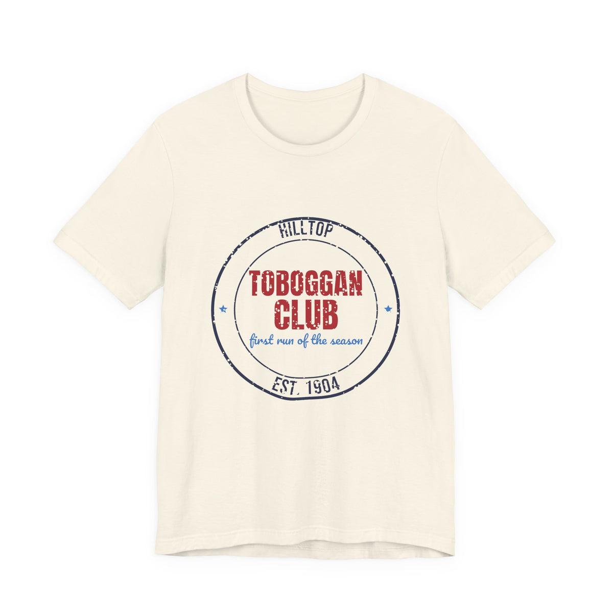 Hilltop Toboggan Club Est. 1904 Shirt, Vintage Winter T-Shirt, Vintage Winter Gift