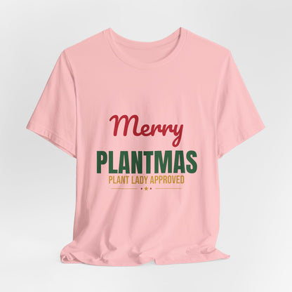 Merry Plantmas Shirt, Plant Lover Christmas T-Shirt