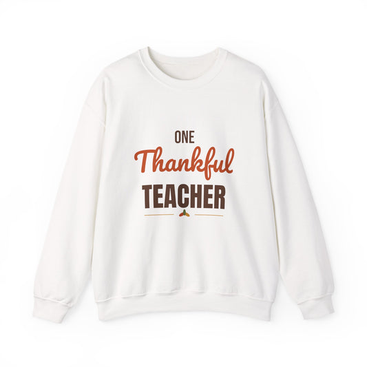 One Thankful Teacher Sweatshirt