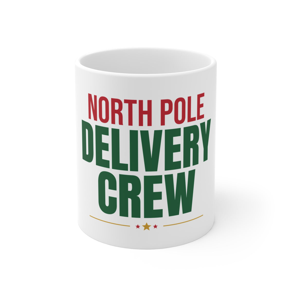 North Pole Delivery Crew Mug