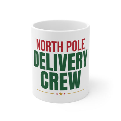 North Pole Delivery Crew Mug