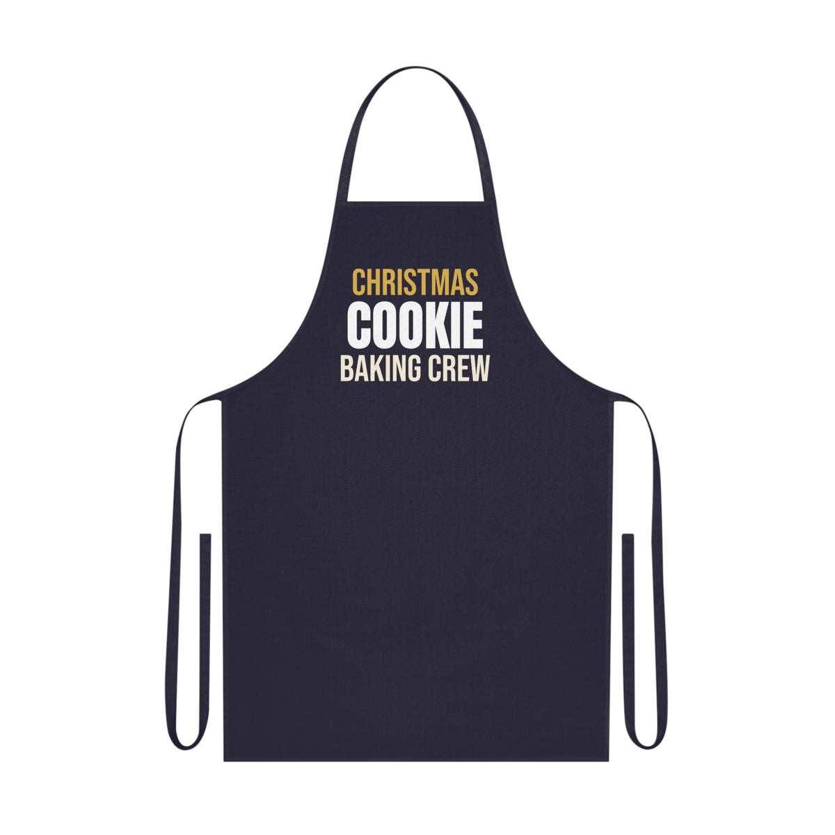 Christmas Cookie Baking Crew Apron, Family Holiday Baking Apron