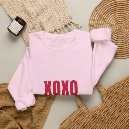 XOXO Valentine Vibes Sweatshirt, Valentines Day Crewneck