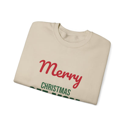 Merry Christmas Cat Mom Sweatshirt, Cat Mom Christmas Crewneck