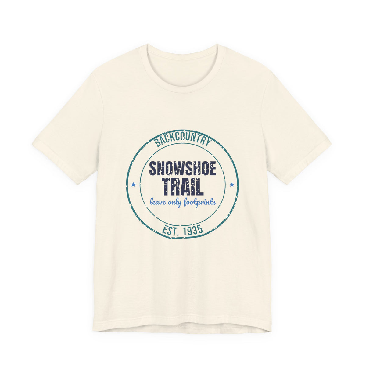 Backcountry Snowshoe Trail Est. 1935 Shirt, Vintage Winter T-Shirt, Vintage Winter Gift