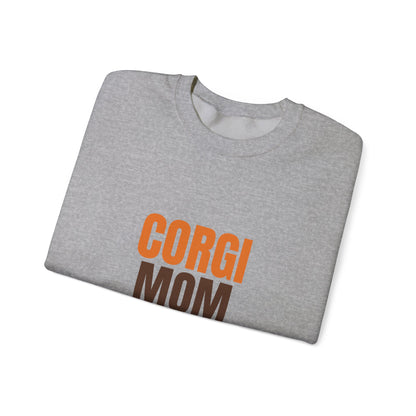 Corgi Mom Short Legs, Big Love Sweatshirt, Corgi Mom Crewneck Sweatshirt