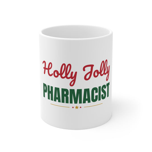 Holly Jolly Pharmacist Mug