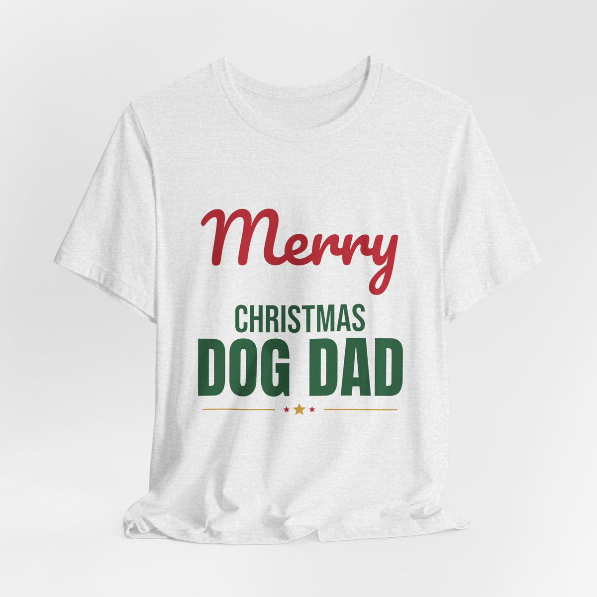 Merry Christmas Dog Dad Shirt, Dog Dad Christmas T-Shirt, Dog Lover Gift