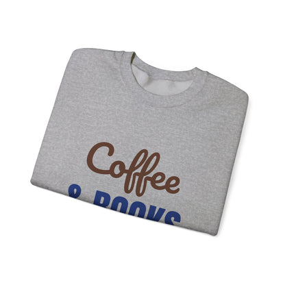 Coffee and Books My Love Language Sweatshirt, Book Lover Crewneck