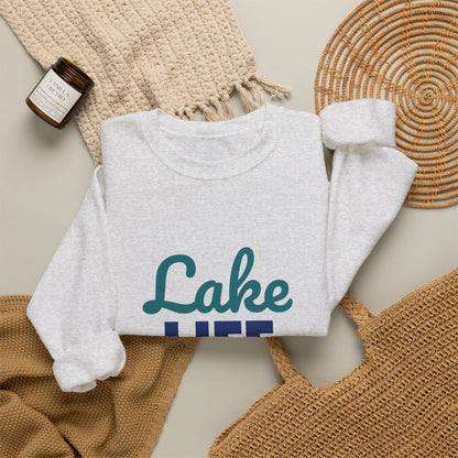 Lake Life Sun Water Good Vibes Sweatshirt, Lake Life Crewneck