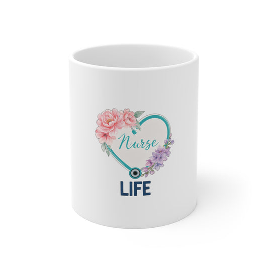 Nurse Life Mug, Nurse Coffee Mug, Gift for Nurses 11oz