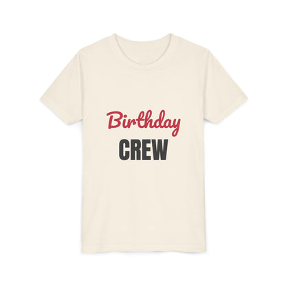 Birthday Crew Kids Shirt, Kids Birthday Party T-Shirt