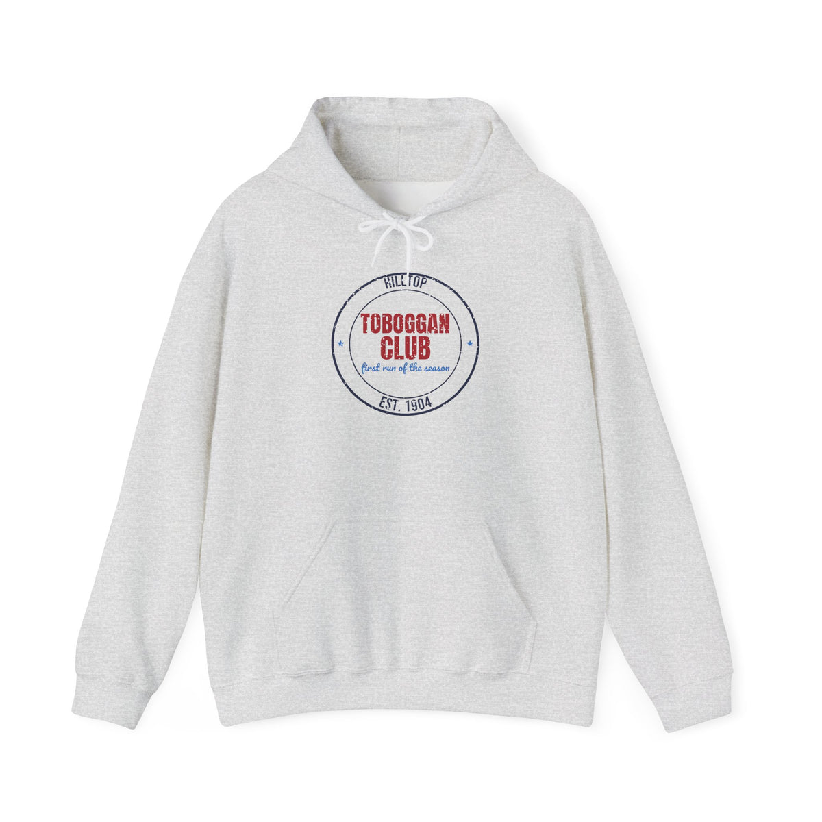 Hilltop Toboggan Club Est. 1904 Hoodie, Vintage Winter Hoodie