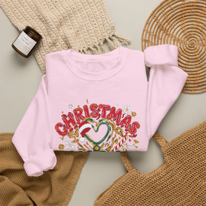 Christmas Nurse Crew Sweatshirt, Retro Nurse Christmas Crewneck, Holiday Nurse Sweater