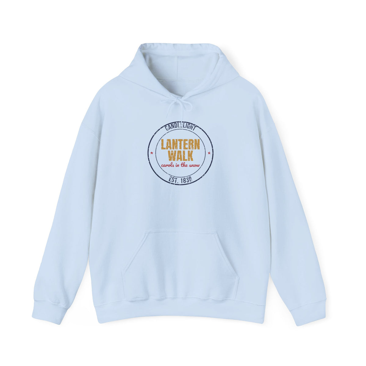 Candlelight Lantern Walk Est. 1838 Hoodie, Vintage Christmas Hoodie