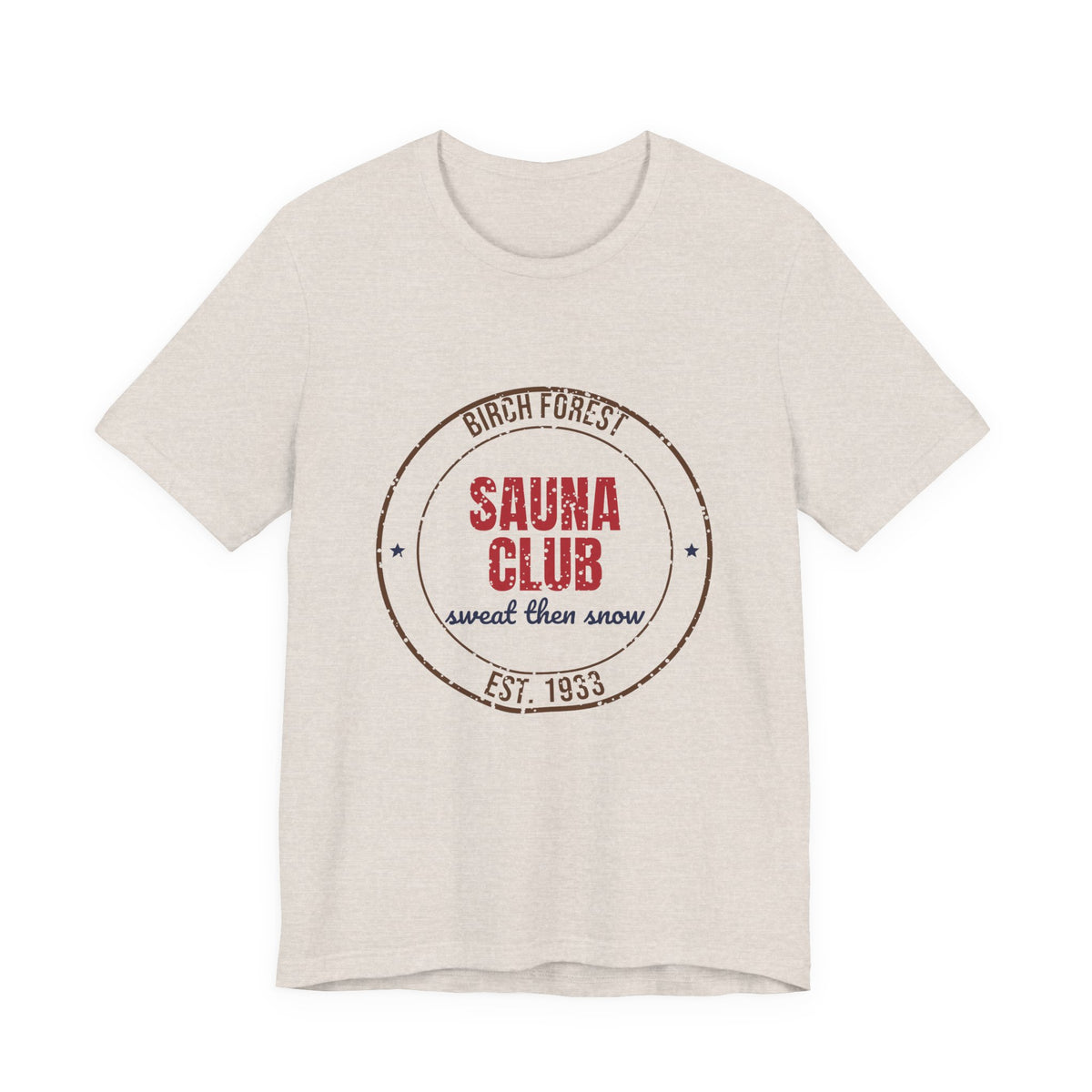 Birch Forest Sauna Club Est. 1933 Shirt, Vintage Sauna T-Shirt, Vintage Sauna Gift