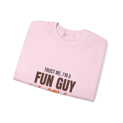 Trust Me I'm a Fun Guy Just a Little Fungi Sweatshirt, Fun Guy Fungi Crewneck Sweatshirt