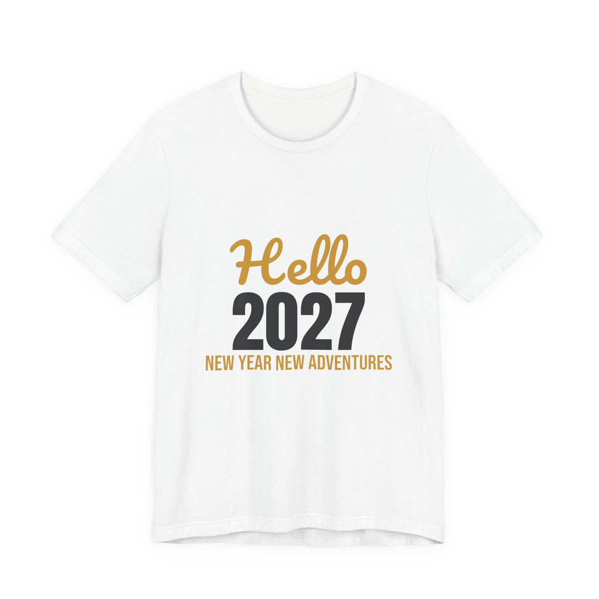 Hello 2027 New Year New Adventures Shirt