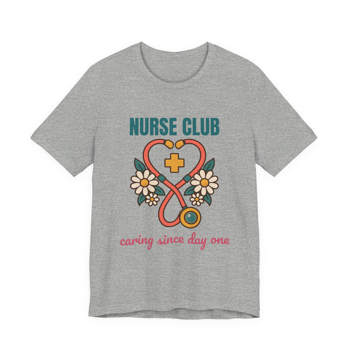 Nurse Club Caring Since Day One Shirt, Retro Nurse Club T-Shirt, Vintage Nurse Club Gift