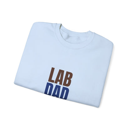 Lab Dad Fetch, Snacks, Repeat Sweatshirt, Lab Dad Crewneck Sweatshirt