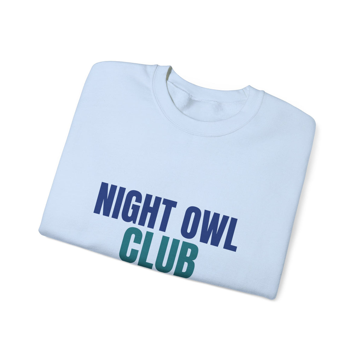 Night Owl Club Awake Past Midnight Sweatshirt, Night Owl Club Crewneck Sweatshirt
