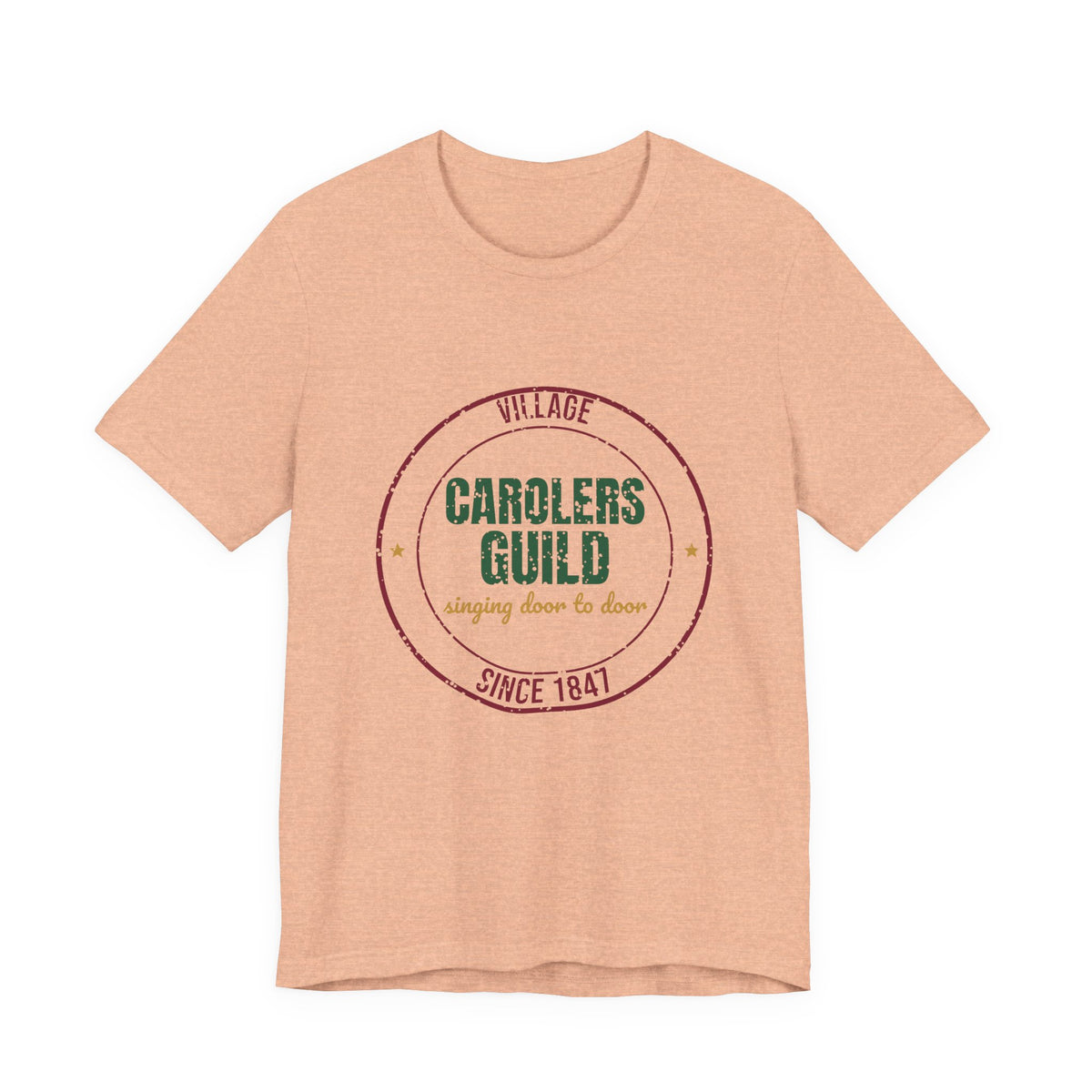 Village Carolers Guild Since 1847 Shirt, Vintage Christmas T-Shirt, Vintage Christmas Gift