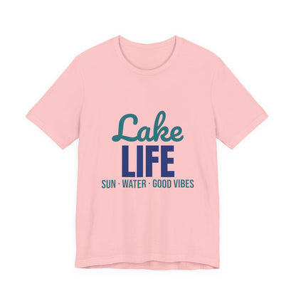 Lake Life Sun Water Good Vibes Shirt, Lake Life T-Shirt, Lake House Gift