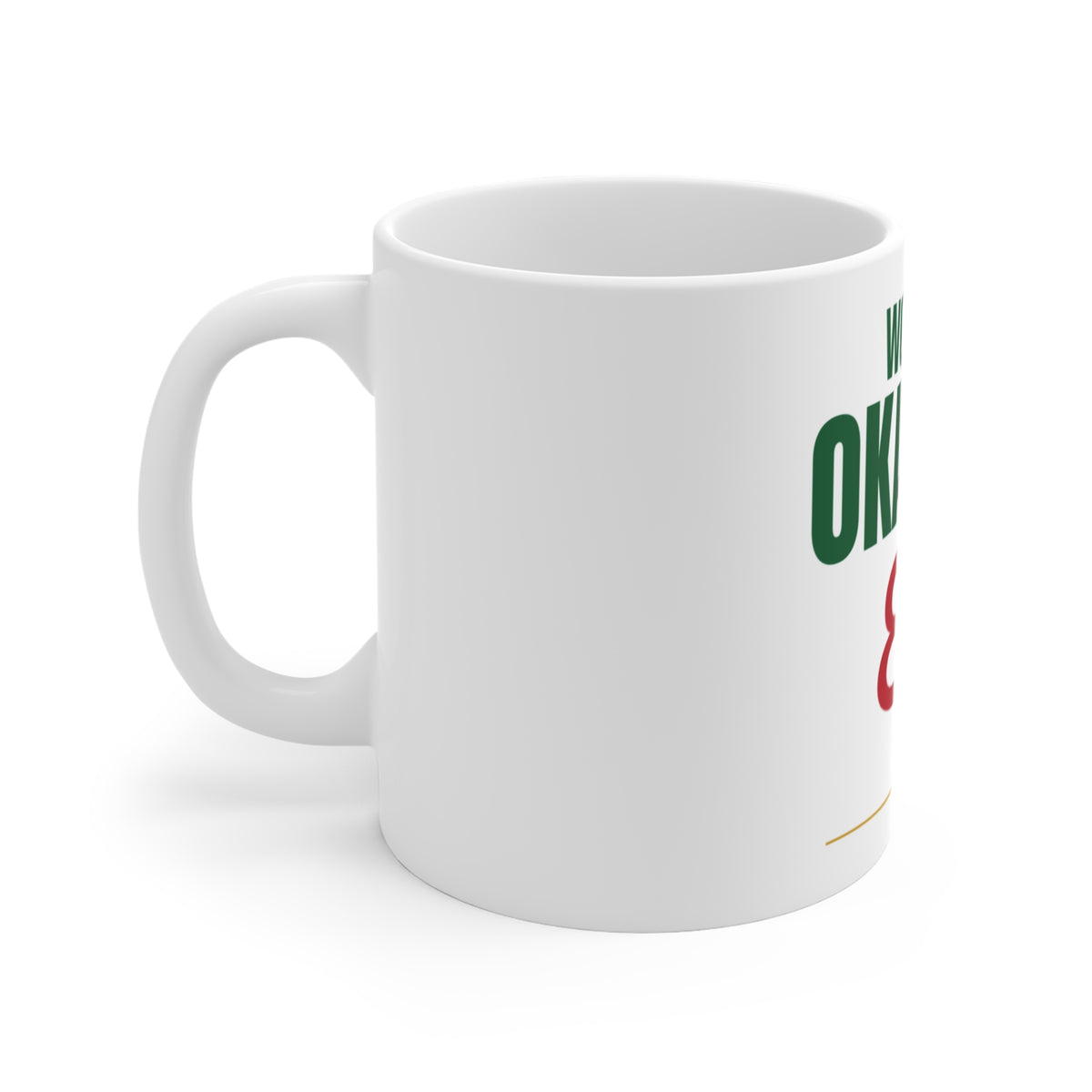 World's Okayest Elf Mug
