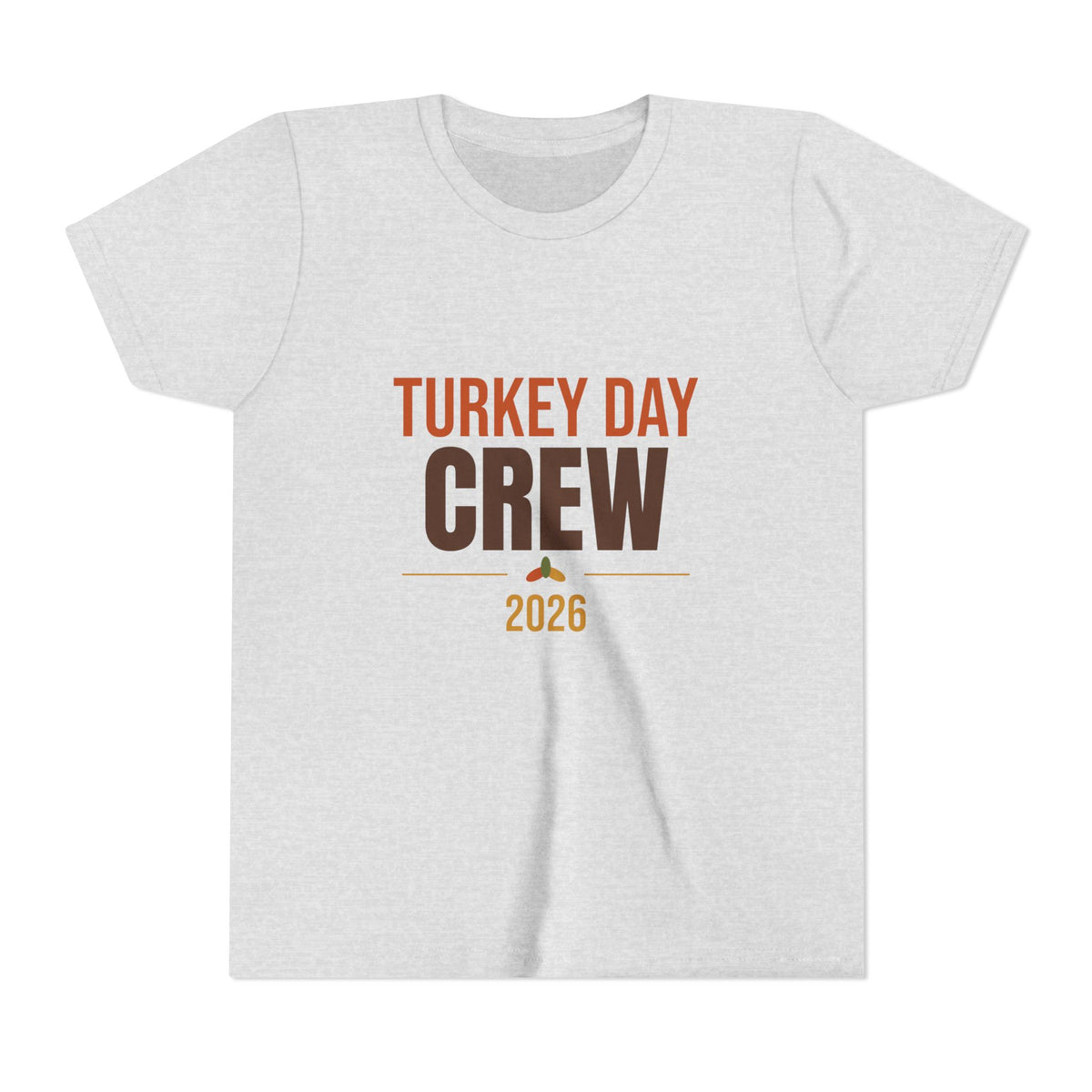 Turkey Day Crew 2026 Kids Shirt, Kids Thanksgiving T-Shirt