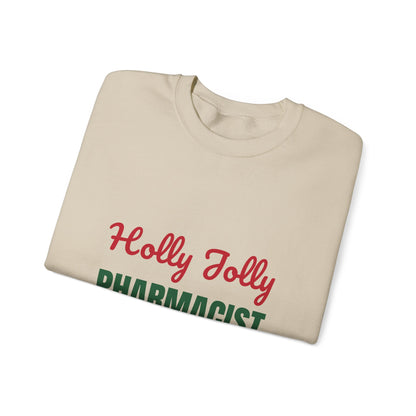 Holly Jolly Pharmacist Sweatshirt, Pharmacist Christmas Crewneck, Pharmacist Gift
