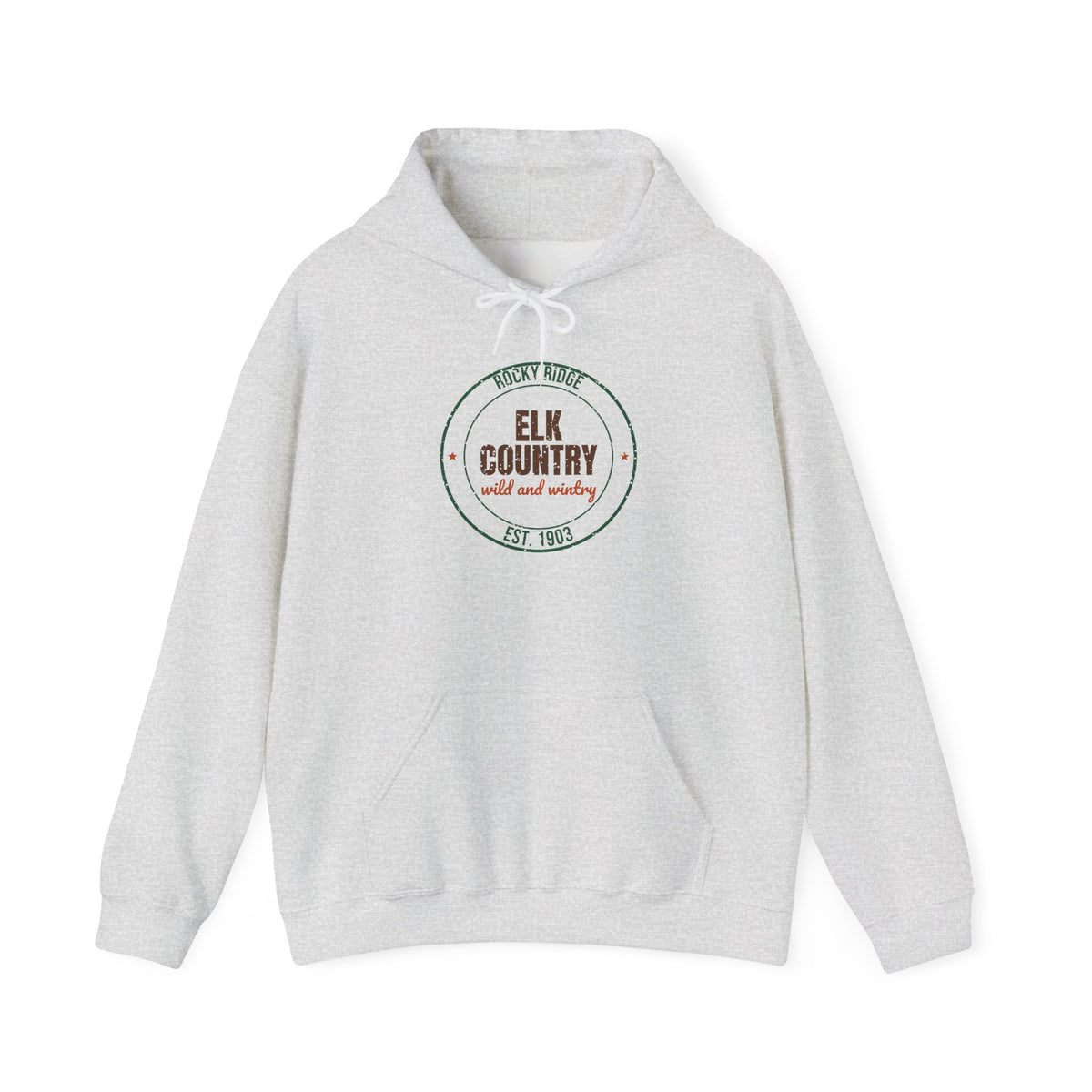 Rocky Ridge Elk Country Est. 1903 Hoodie, Vintage Elk Country Hoodie