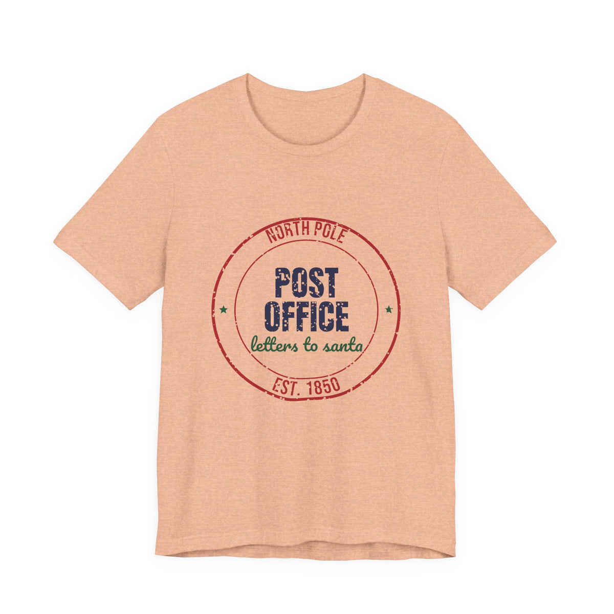 North Pole Post Office Letters to Santa Est. 1850 Shirt, Vintage Christmas T-Shirt, Vintage Christmas Gift