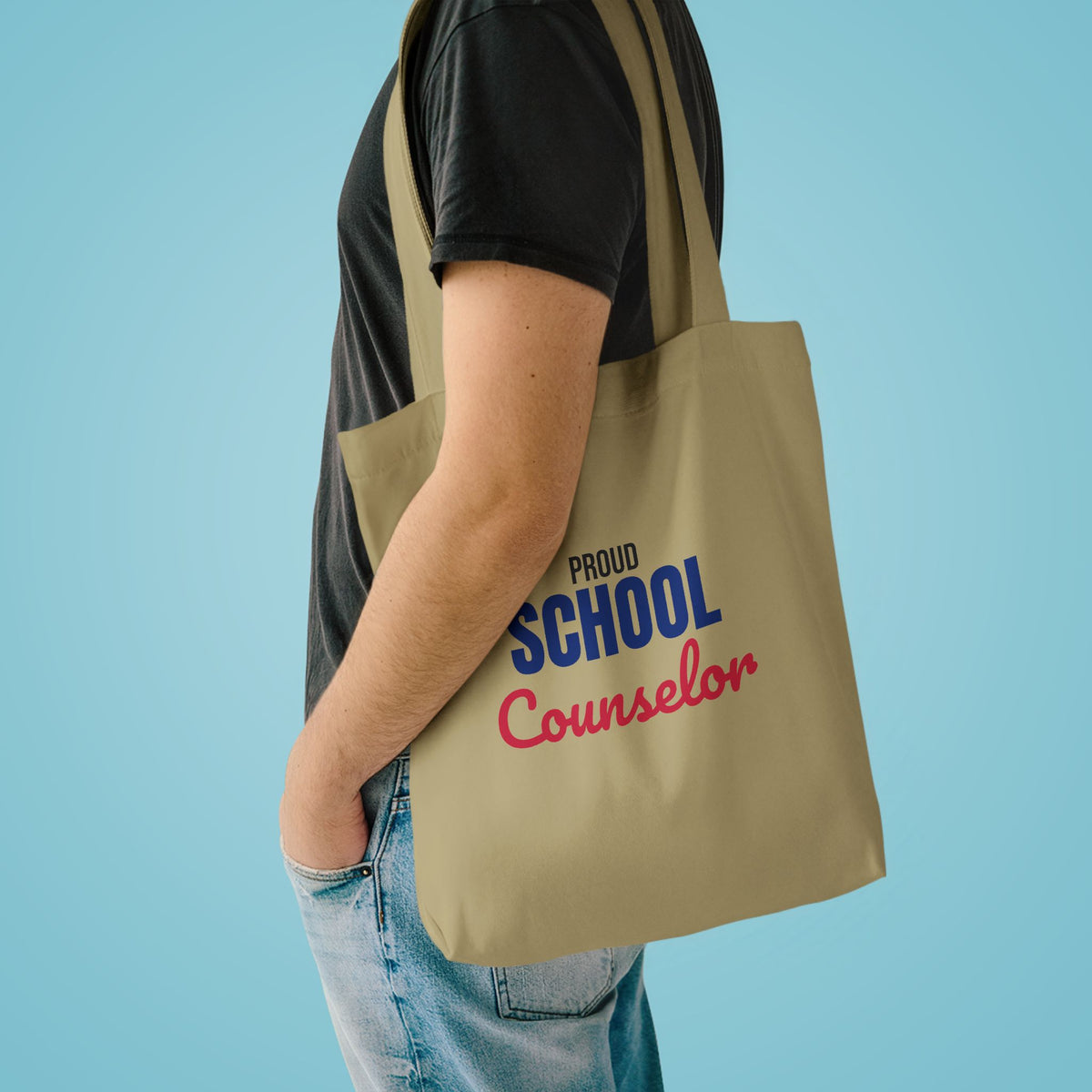 Proud School Counselor Tote Bag
