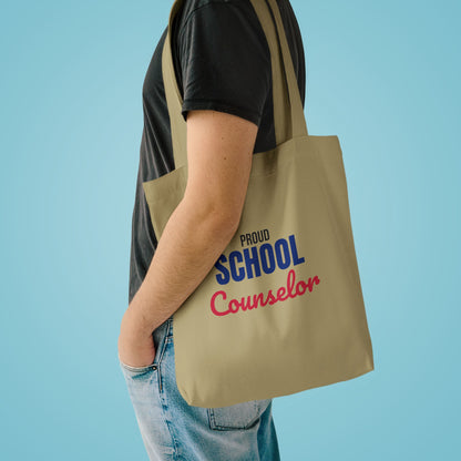Proud School Counselor Tote Bag