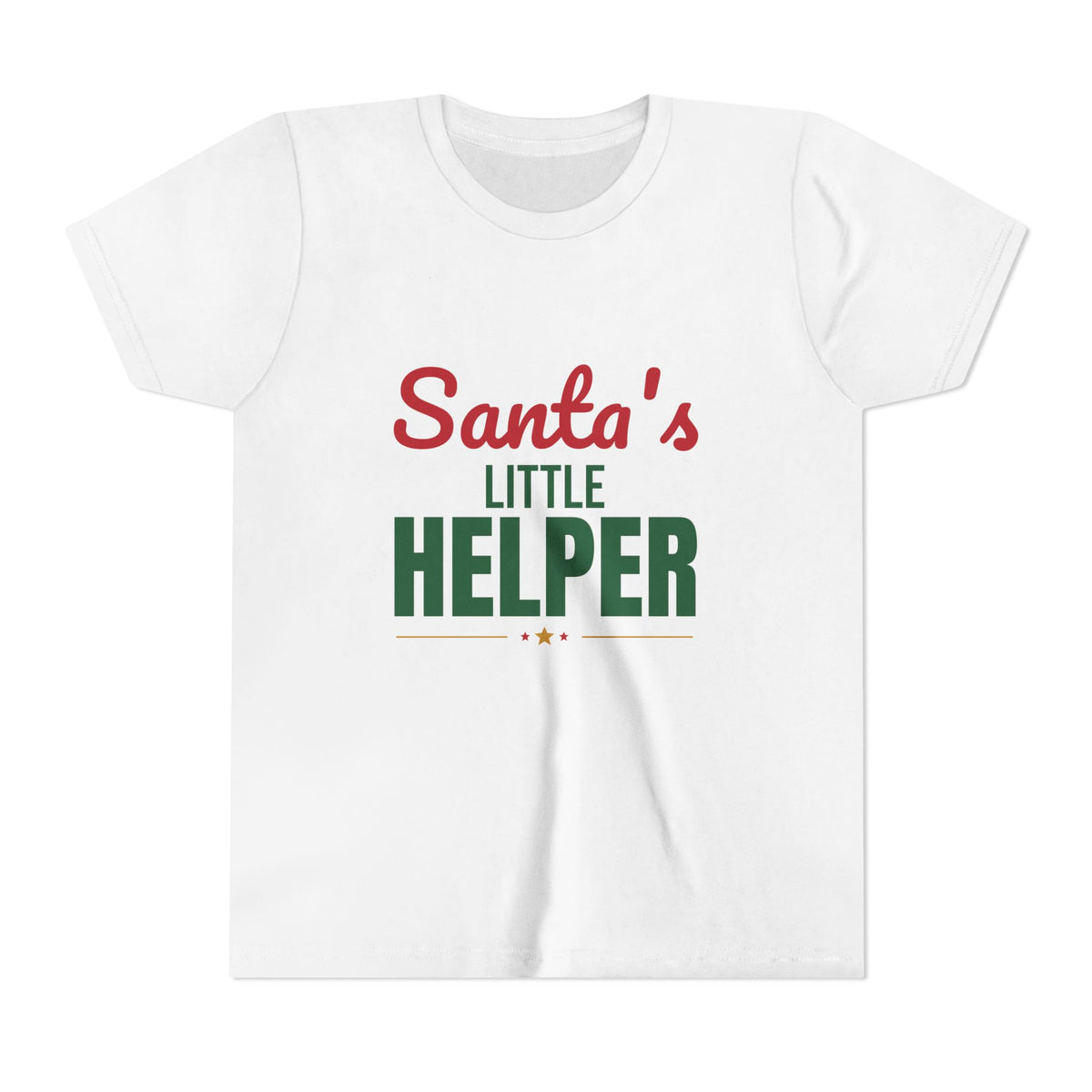 Santa's Little Helper Kids Shirt
