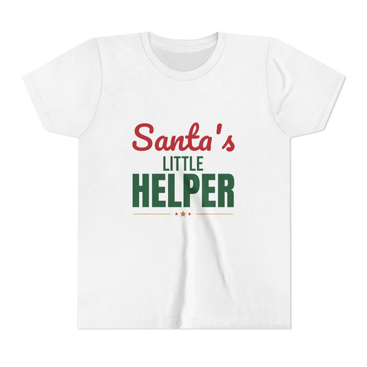 Santa's Little Helper Kids Shirt