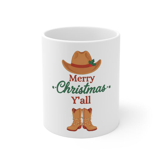 Merry Christmas Y'all Mug