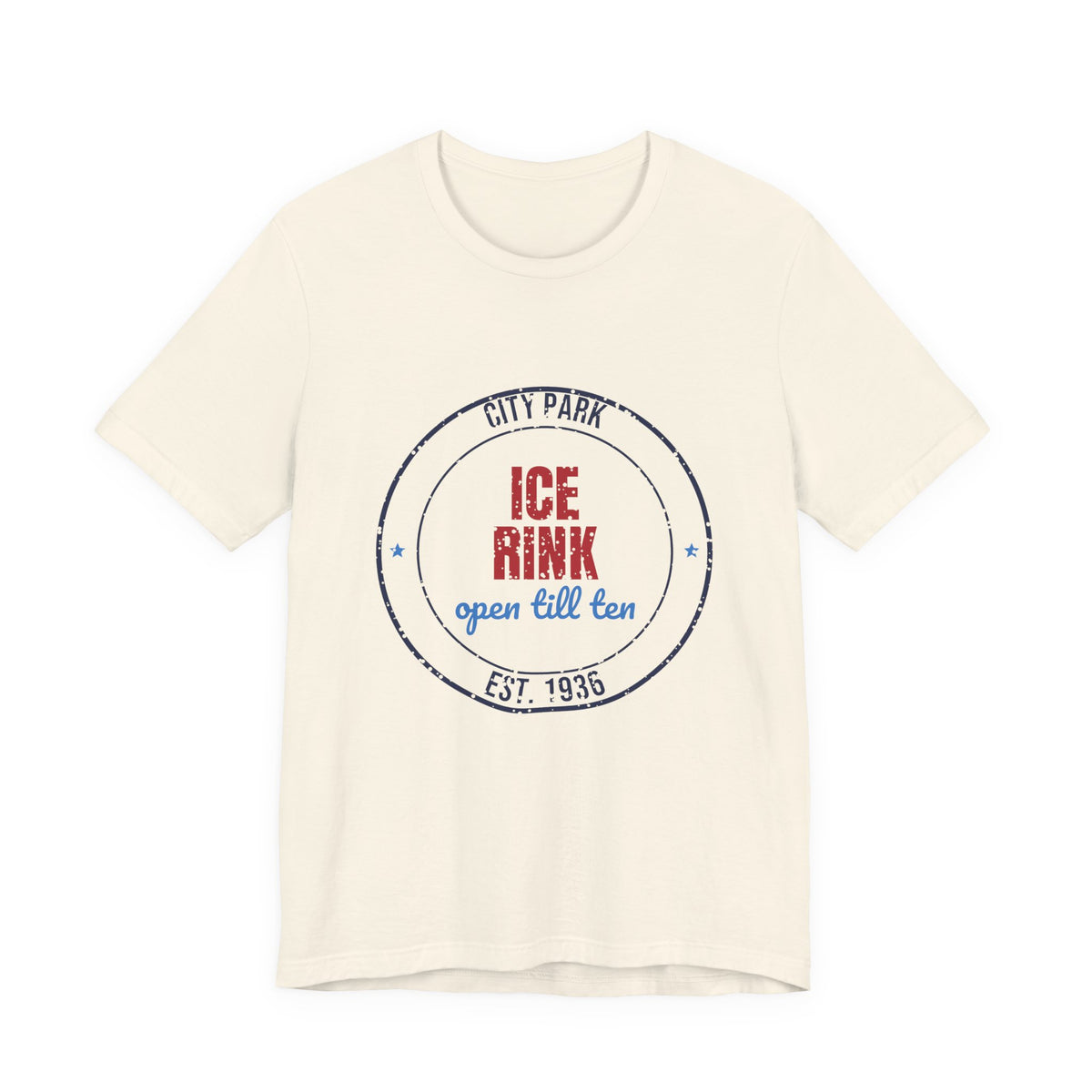 City Park Ice Rink Open Till Ten Est. 1936 Shirt, Vintage Winter T-Shirt, Vintage Winter Gift