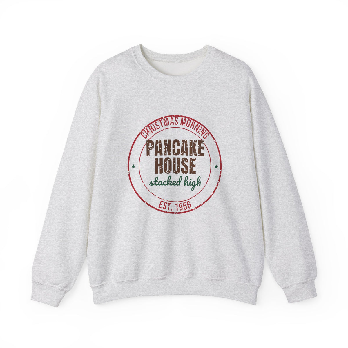 Christmas Morning Pancake House Est. 1956 Sweatshirt, Vintage Christmas Crewneck Sweatshirt