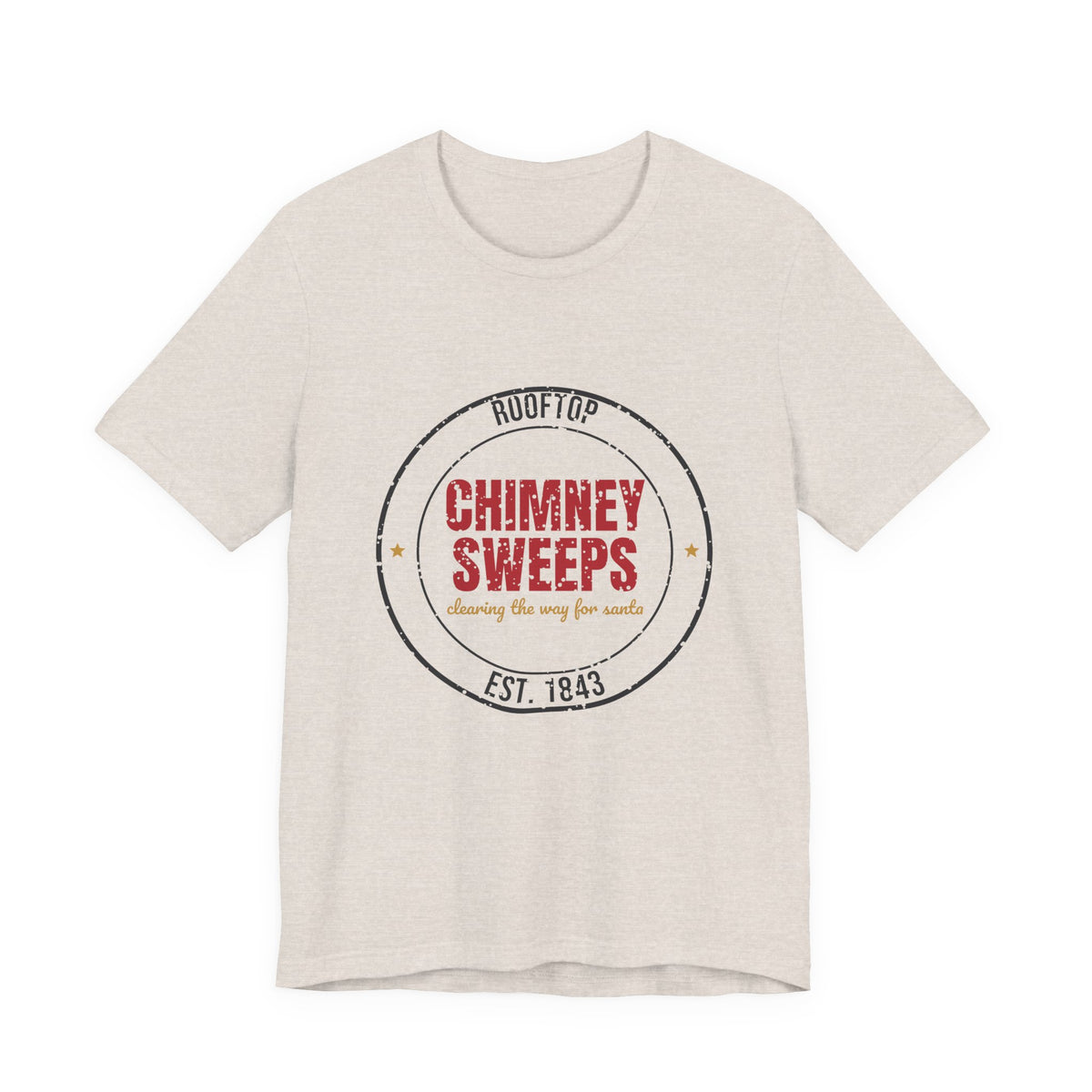 Rooftop Chimney Sweeps Est. 1843 Shirt, Vintage Christmas T-Shirt, Vintage Christmas Gift