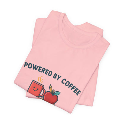 Powered by Coffee and Kindness Shirt, Teacher T-Shirt, Teacher Appreciation Gift