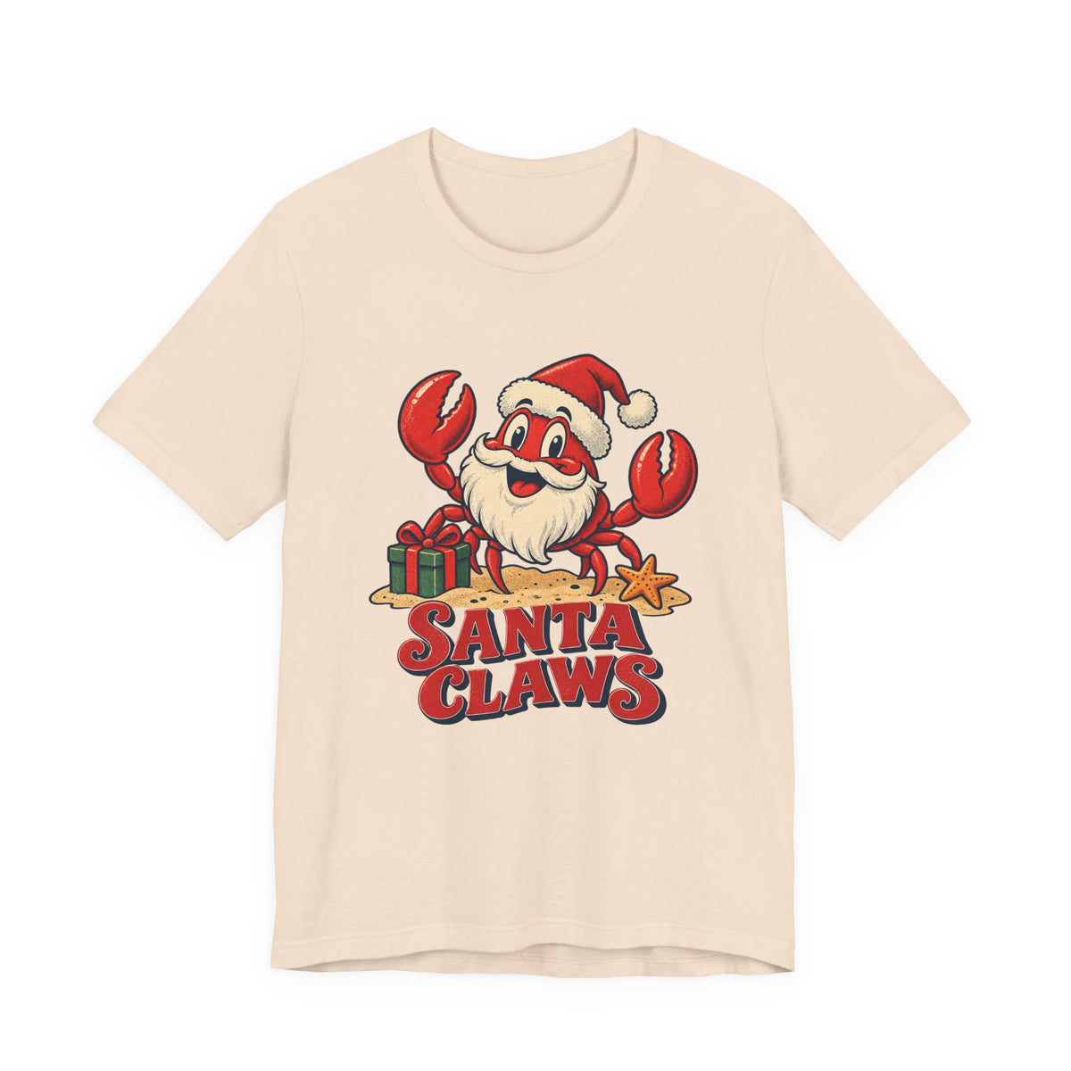 Santa Claws Christmas Crab Shirt, Crab Christmas T-Shirt, Crab Christmas Gift