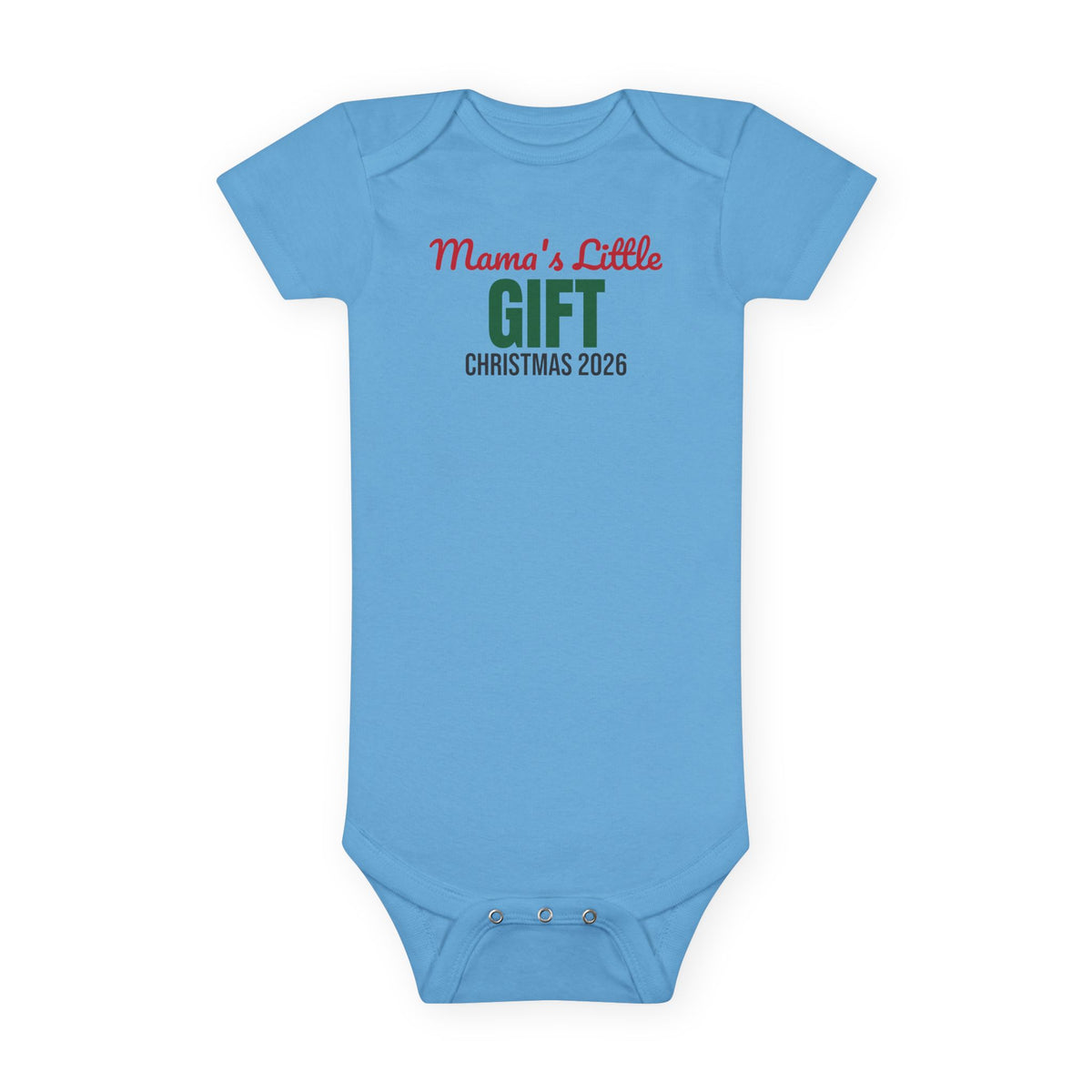 Mama's Little Gift Christmas 2026 Baby Bodysuit