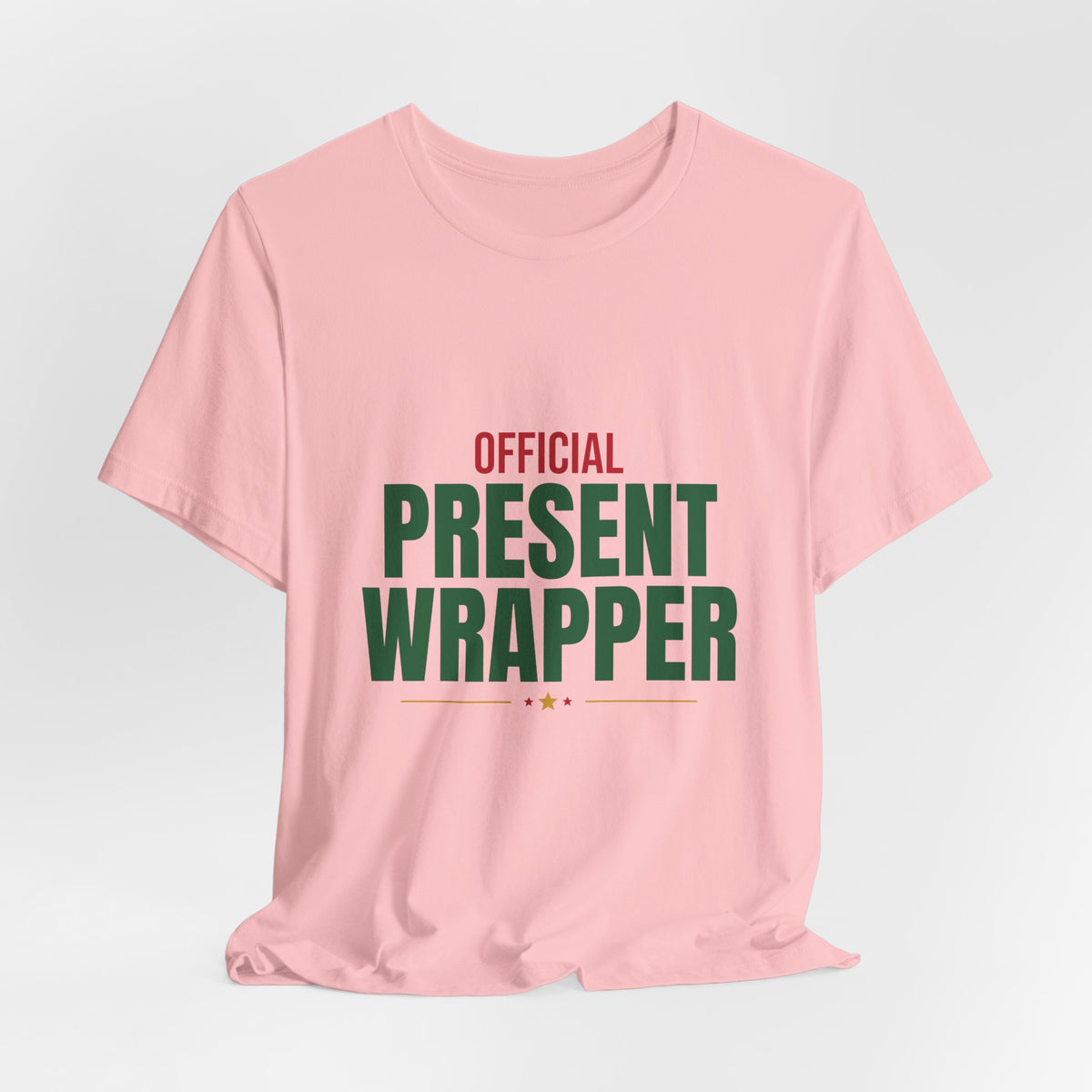 Official Present Wrapper Shirt, Funny Christmas T-Shirt, Gift Wrapper Tee