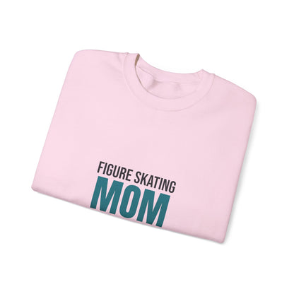Figure Skating Mom Spins Sequins and Early Mornings Sweatshirt, Figure Skating Mom Crewneck Sweatshirt