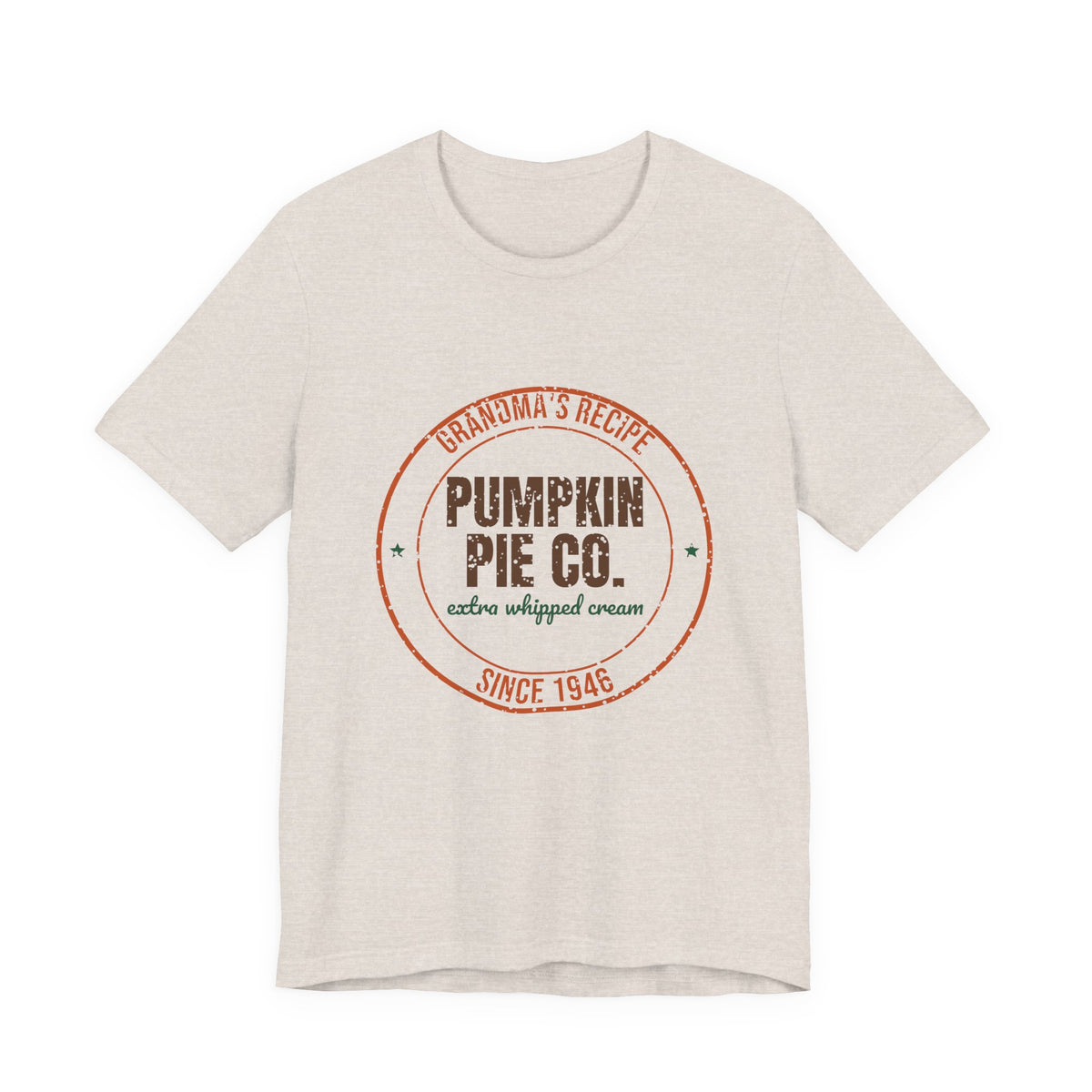 Grandma's Recipe Pumpkin Pie Co. Since 1946 Shirt, Vintage Thanksgiving T-Shirt, Vintage Thanksgiving Gift