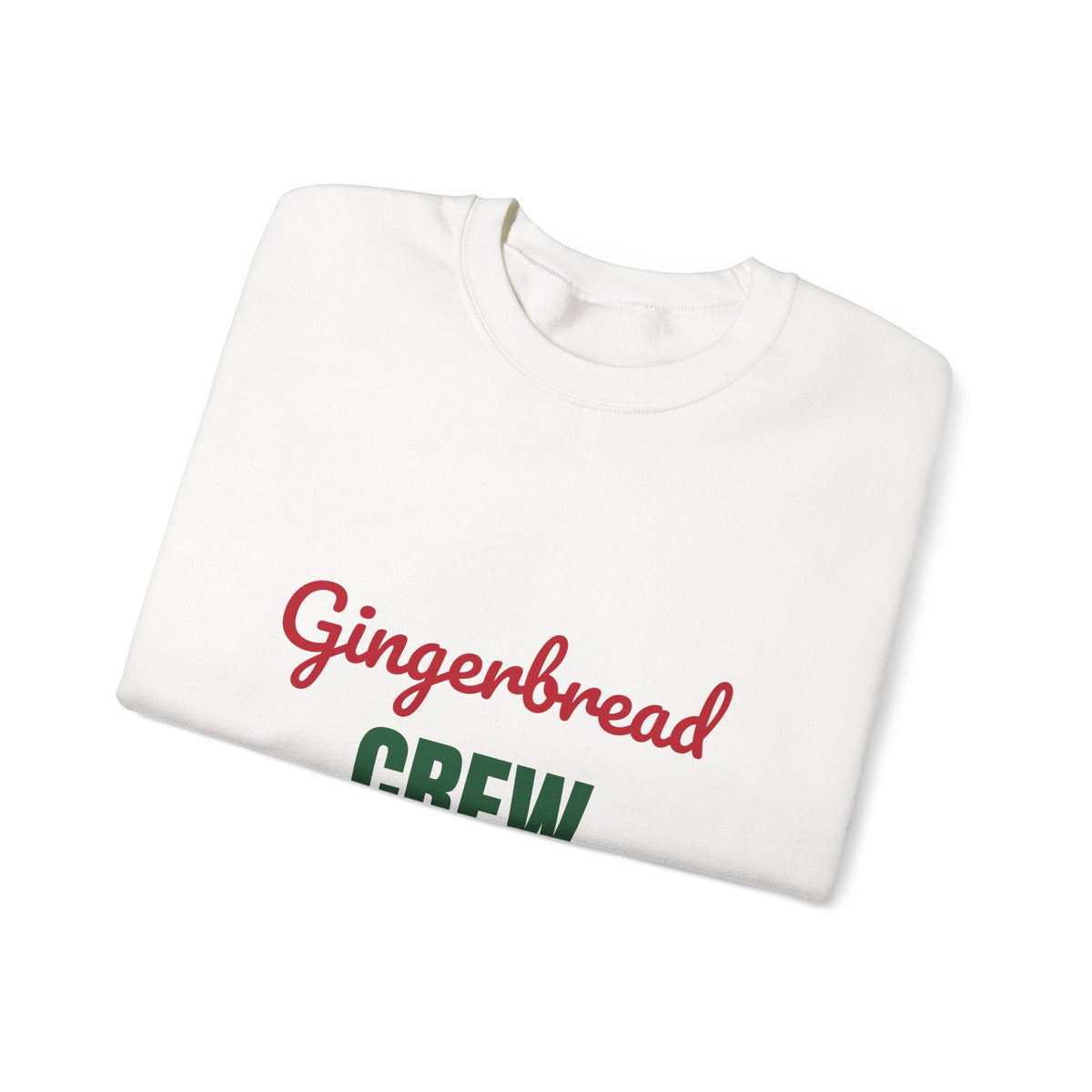 Gingerbread Crew Sweatshirt, Matching Family Christmas Crewneck